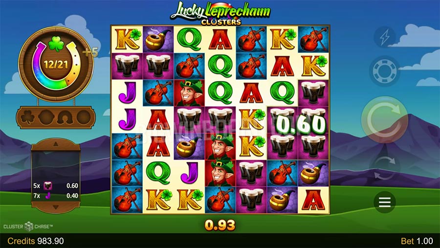 Lucky Leprechaun Clusters Game Slot Online Paris77