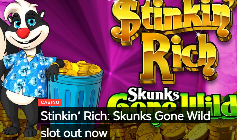 Kekayaan Yang Menarik Di Dalam Wild Game Ini Stinkin’ Rich: Skunks Gone Wild