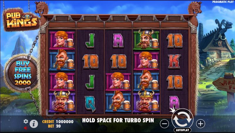 Pub Kings Game Slot Online Paris77